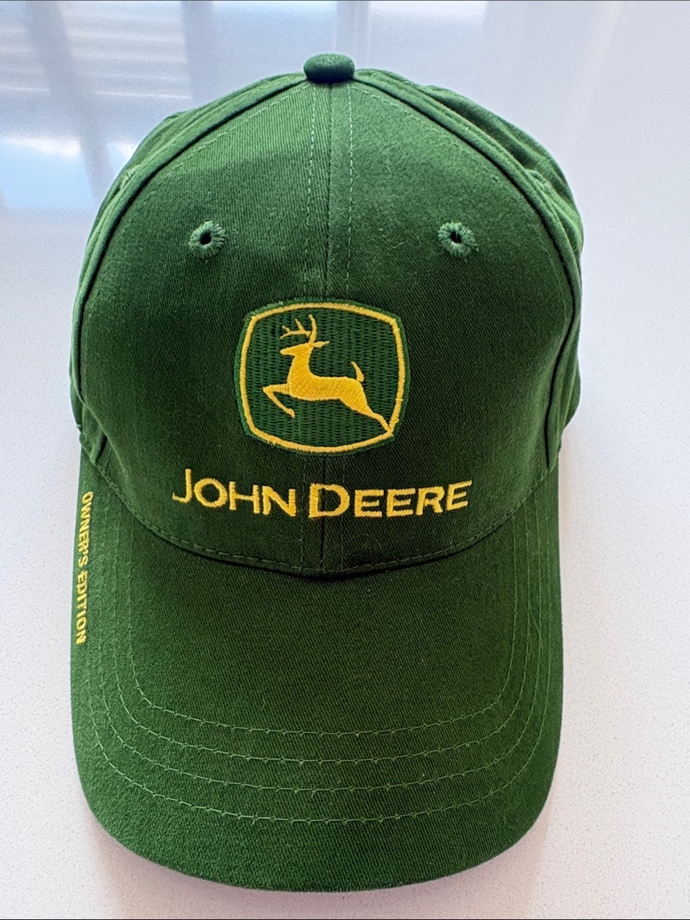 John Deere Owner’s Edition Green and Yellow Embroidered Logo Cap